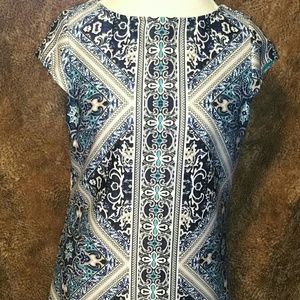 TIANA B. Ladies dress one piece zip up back